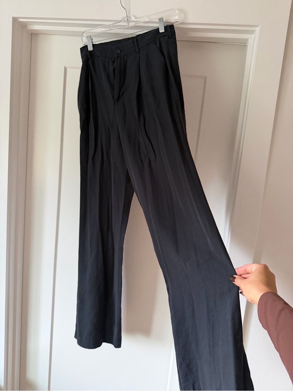 Zara dark blue Dress Pants - Classic Straight Fit